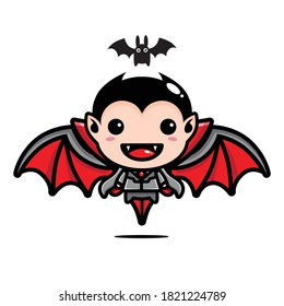 cute dracula and bat designs