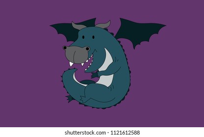 cute dragon cartoon