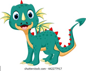 Cute Dragon Cartoon