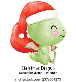 Cute Dragon, Christmas, Christmas Dragon, Merry Christmas, Year of the Dragon