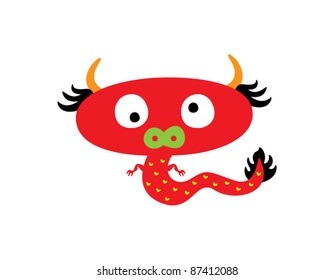 cute dragon doodle
