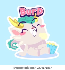 cute dragon drawing cartoon, dragon sticker