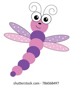 Cute Dragonfly Bug