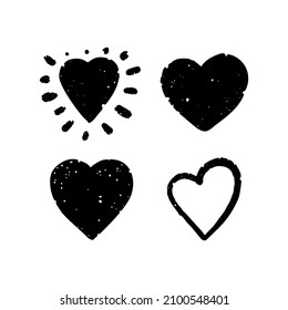 cute drawing beautiful heart love