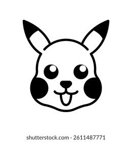 Cute Drawing of Cheerful Cartoon Characters for Mascot and Fun Purposes