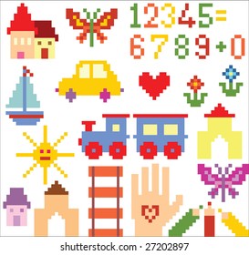 Cute drawing elements. Part 2