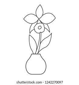 Cute drawing plant