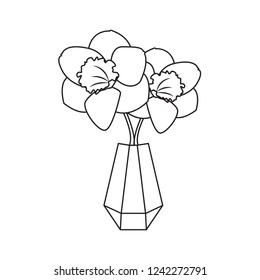 Cute drawing plant