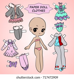 beautiful anime paper dolls