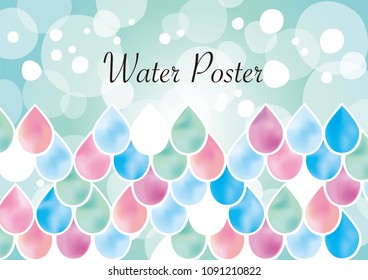 Cute dripping water image