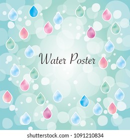 Cute dripping water image