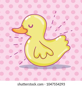 Cute duck cartoon