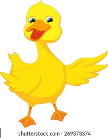 cute duck cartoon