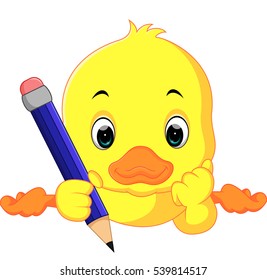 cute duck cartoon