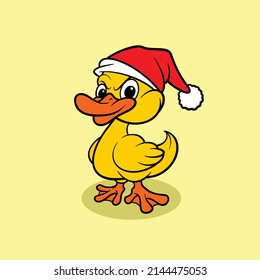 cute duck cartoon for commercial use
