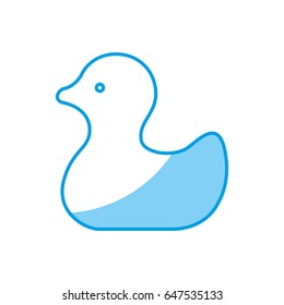 Cute Duck Icon Stock Vector (Royalty Free) 647535133 | Shutterstock