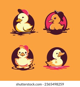 	
Conjunto de iluminación plana con el logotipo Cuck Duck