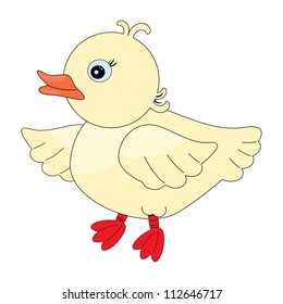 Cute duck pattern.Vector illustration