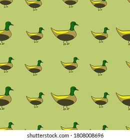 Cute duck seamless patern.eps10.duck seamless pattern vector rubber ducky isolated cartoon illustration bird bath shower repeat wallpaper tile background gift wrap paper.