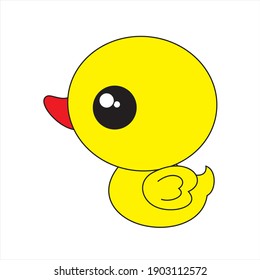 
cute duckling illustrations, for children's knowledge about duckling drawings