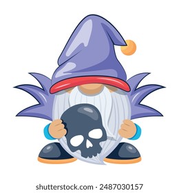 Cute Dwarf Flat Character Icons