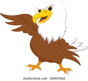 cute eagle carton