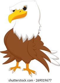 cute eagle cartoon