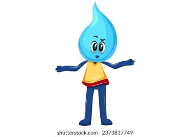Cute Earth Element Character Design Illustration