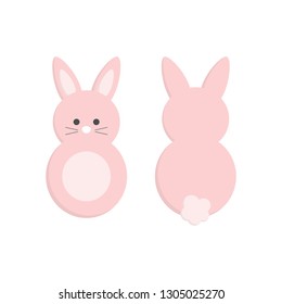 Download Rabbit Back View Images, Stock Photos & Vectors | Shutterstock