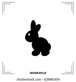 Cute Easter Bunny icon