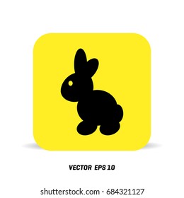 Cute Easter Bunny icon