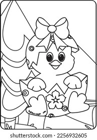 Cute Easter Coloring Pages for Kids
