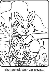 Cute Easter Coloring Pages for Kids