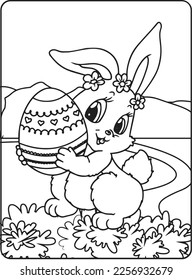 Cute Easter Coloring Pages for Kids