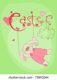 Cute Easter Rabbit