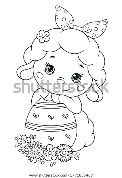 Get Coloring Page Of An Egg PNG