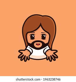 Cute easter Sunday illustration Premium Vector