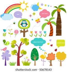 cute ecology icons