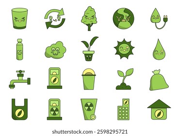 Cute Ecology And Nature Element