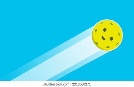 Cute Editable Vector Pickleball character background for any design purpose