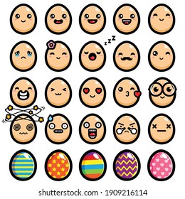 cute egg bundle set design