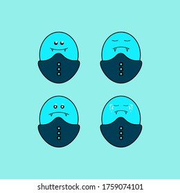 Cute egg monster, great for editing or can be used for pictures on clothes
