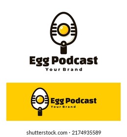cute egg podcast creative art