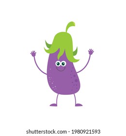 Eggplant Character の画像 写真素材 ベクター画像 Shutterstock