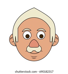 cute elderly person icon image 