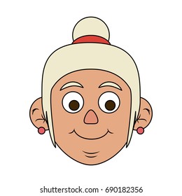 cute elderly person icon image 
