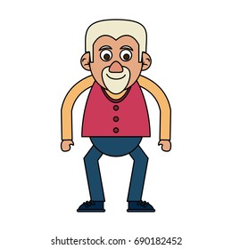 cute elderly person icon image 