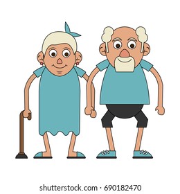 cute elderly person icon image 