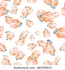 Cute, Elegant floral pattern in small hand draw flowers. Liberty style. Floral seamless background for fashion prints. Vintage print. Seamless vector texture. Spring bouquet. 