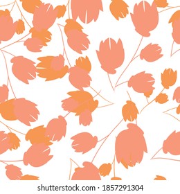 Cute, Elegant floral pattern in small hand draw flowers. Liberty style. Floral seamless background for fashion prints. Vintage print. Seamless vector texture. Spring bouquet. 